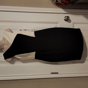 Calvin Klein Texturted Colorblock Sheath